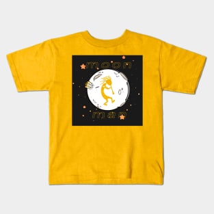 moon man Kids T-Shirt